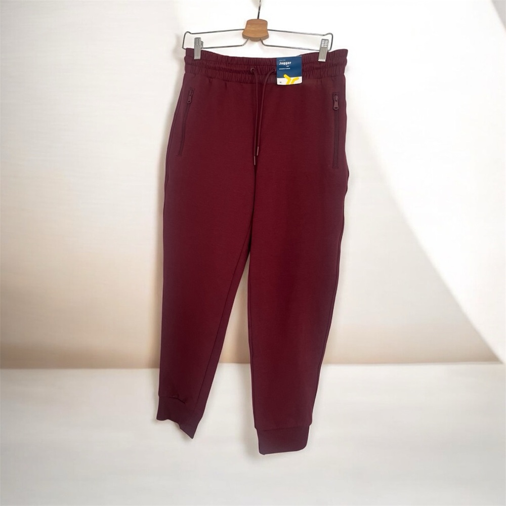 Old Navy Burgundy Jogger Pants size medium